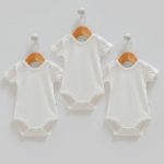 Lot de 3 bodies demi-manches 100% coton