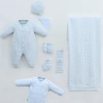 Pack de naissance en maille cotonnée 8 pièces