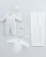 Pack de naissance en maille cotonnée 8 pièces – Image 2