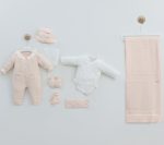 Pack de naissance en maille cotonnée 8 pièces – Image 3