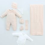 Pack de naissance en maille cotonnée 7 pièces