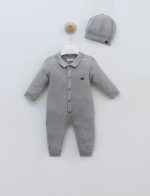 Grenouillère 2 pièces en maille cotonnée