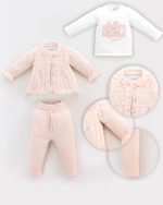 Ensembe 3 pièces en maille