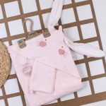 Cape de bain avec gant à capuche oreilles