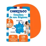 Carryboo Couches Jumbo taille 2 (3-6kg) 50 couches