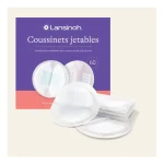 Lansinoh Coussinets d’allaitement jetables 60unités