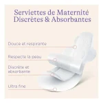 Lansinoh Serviettes Maternité Extra-Absorbantes Taille M 2+ semaines 12 unités – Image 2