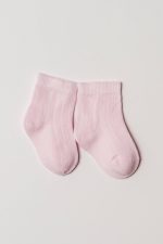 Lot de 2 paires de chaussettes bébé – Douceur & confort