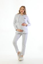 Ensemble jogging de grossesse & d’allaitement – Confort & praticité