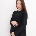 Pull d’allaitement manches longues – Confort & discrétion