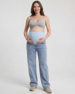 Jean de grossesse coupe droite – Confort & style intemporel