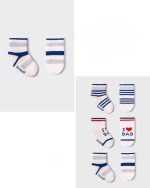 Lot de 3 paires de chaussettes bébé – Douceur & amour – Image 2