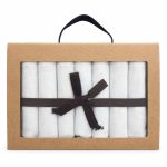 Lot de 7 serviettes bébé en coton – Douceur & praticité