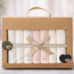 Lot de 7 serviettes bébé en coton – Douceur & praticité