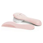 Suavinex Set brosse et peigne pour bébés - Rose – Image 3