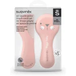 Suavinex Set brosse et peigne pour bébés - Rose – Image 2