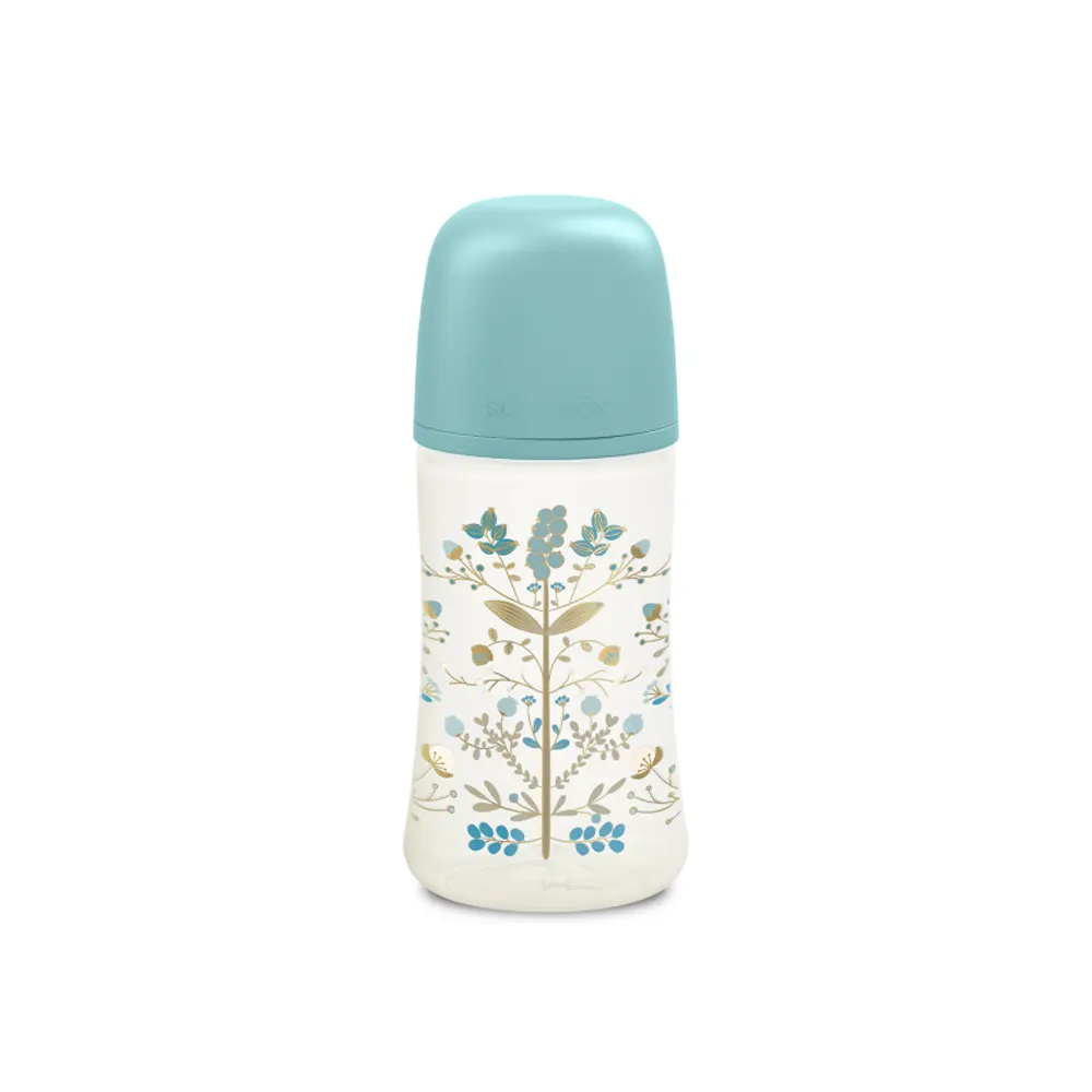 307872 1 Biberon SX Pro Débit Moyen Édition Or Bleu - 270ml – Image 1