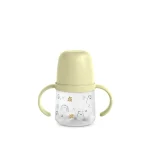 Biberon avec anses anti-colic 6mois+ 150ml jaune