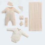 Pack naissance complet en maille coton – 8 pièces