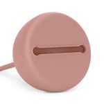 Porte-sucettes Silicone Rose – Image 2