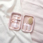 Miniland Trousse de Toilette Bébé Baby Kit Candy - Rose – Image 4