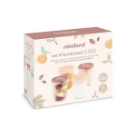 Miniland Set de 4 Pots de Conservation Valencia - 250 ml – Image 2