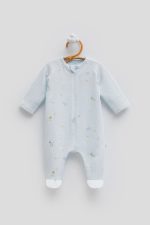 Grenouillère bébé en coton avec motifs – Image 2