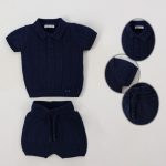 Ensemble Polo & Short en Maille – 2 Pièces