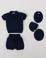 Ensemble Polo & Short en Maille – 2 Pièces