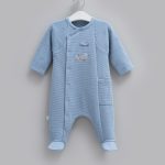 Pyjama Naissance en Coton Doux – Motif Avion