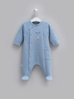 Pyjama Naissance en Coton Doux – Motif Avion