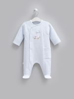 Pyjama Naissance en Coton Doux – Motif Avion – Image 2