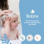 Biolane Shampooing Doux au Lin pour Bébé – 350 ml – Image 7