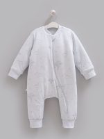 Gigoteuse bébé à pied "Ciel Étoilé" à jambes zippée – TOG 2.5, coton doux – Image 2